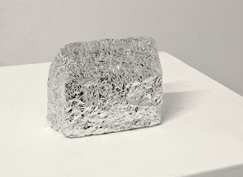 Fernando J. Ribeiro_Abandoned House_Sculpture_aluminium foil_2016