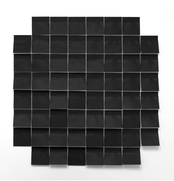 Fernando J. Ribeiro_Aphasia_post-is_sculpture_contemporary art_2024