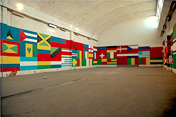 Fernando J. Ribeiro_world cup_wall painting_2004