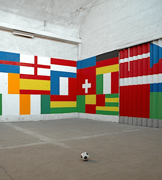 Fernando J. Ribeiro_world cup_wall painting_2004