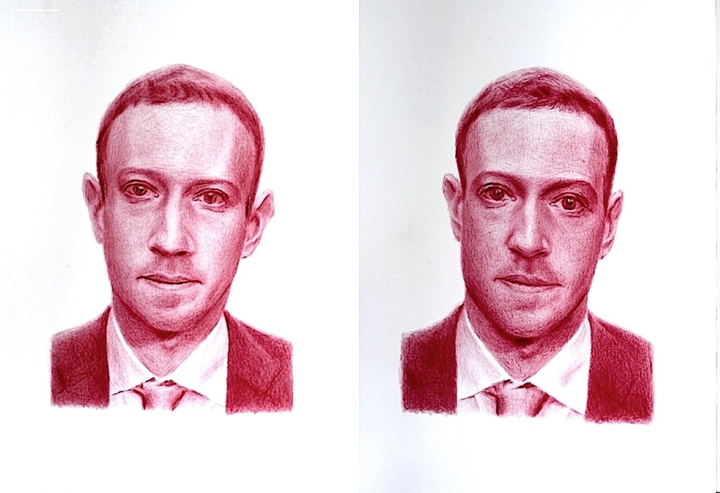 Fernando J. Ribeiro_Zuckerberg_Mark_portrait_facebook_Art_Naked Gaze_colour pencil_2021