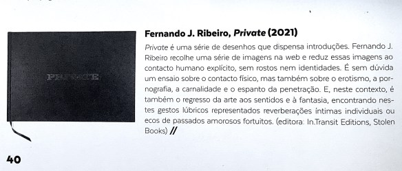 Fernando J. Ribeiro_Private_livro__revista_UMBIGO_2021